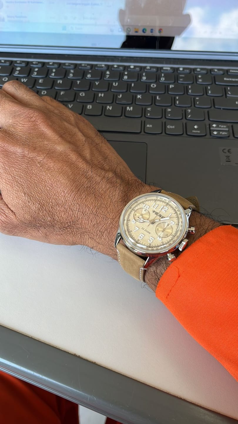 Customer photo review of Seagull 1963 Wind Chaser Edition with Transparent Caseback