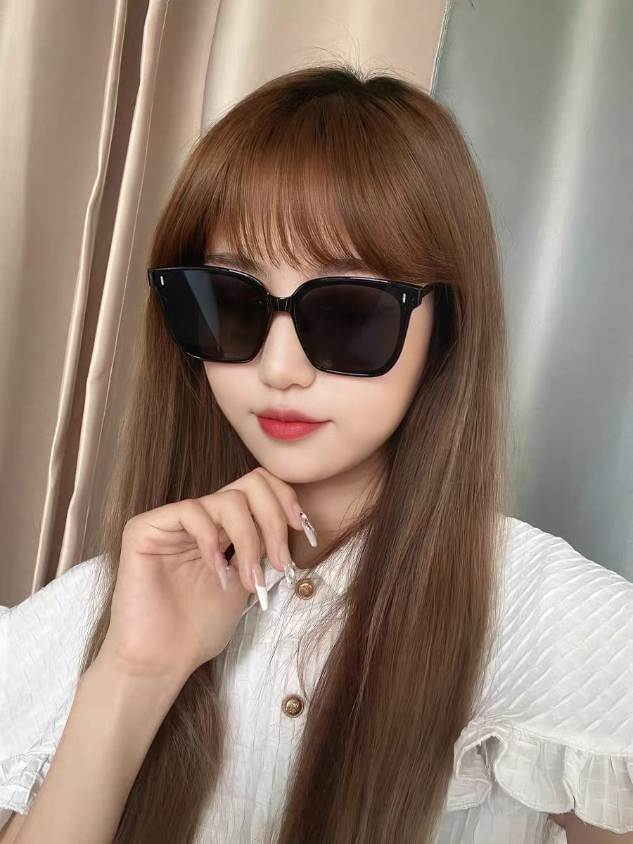Customer photo review of Jei Square Framed Sunglasses