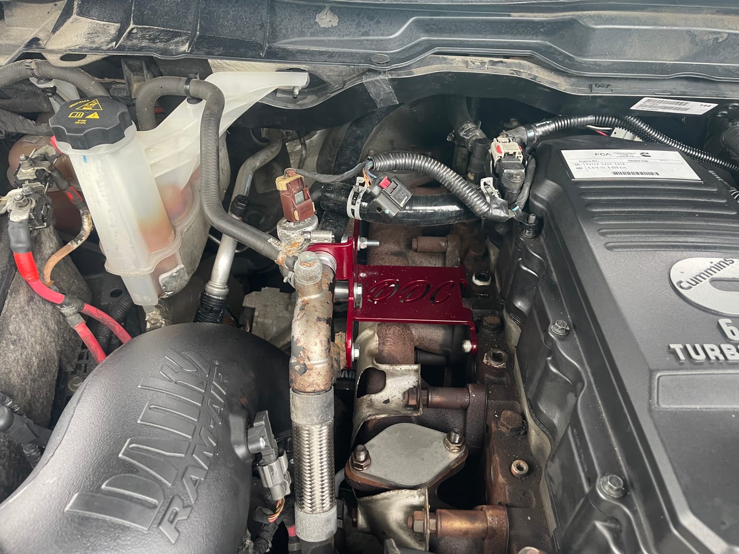 Customer photo review of 2009-2024 Cummins Dirty EGR/Cooler Delete (I67-EGR-A006)