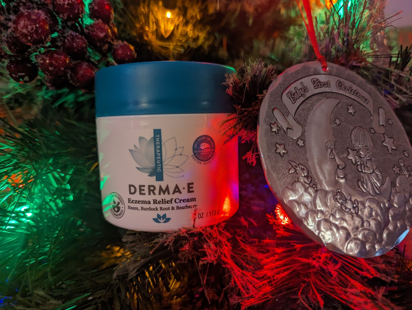 Customer photo review of Eczema Relief Cream