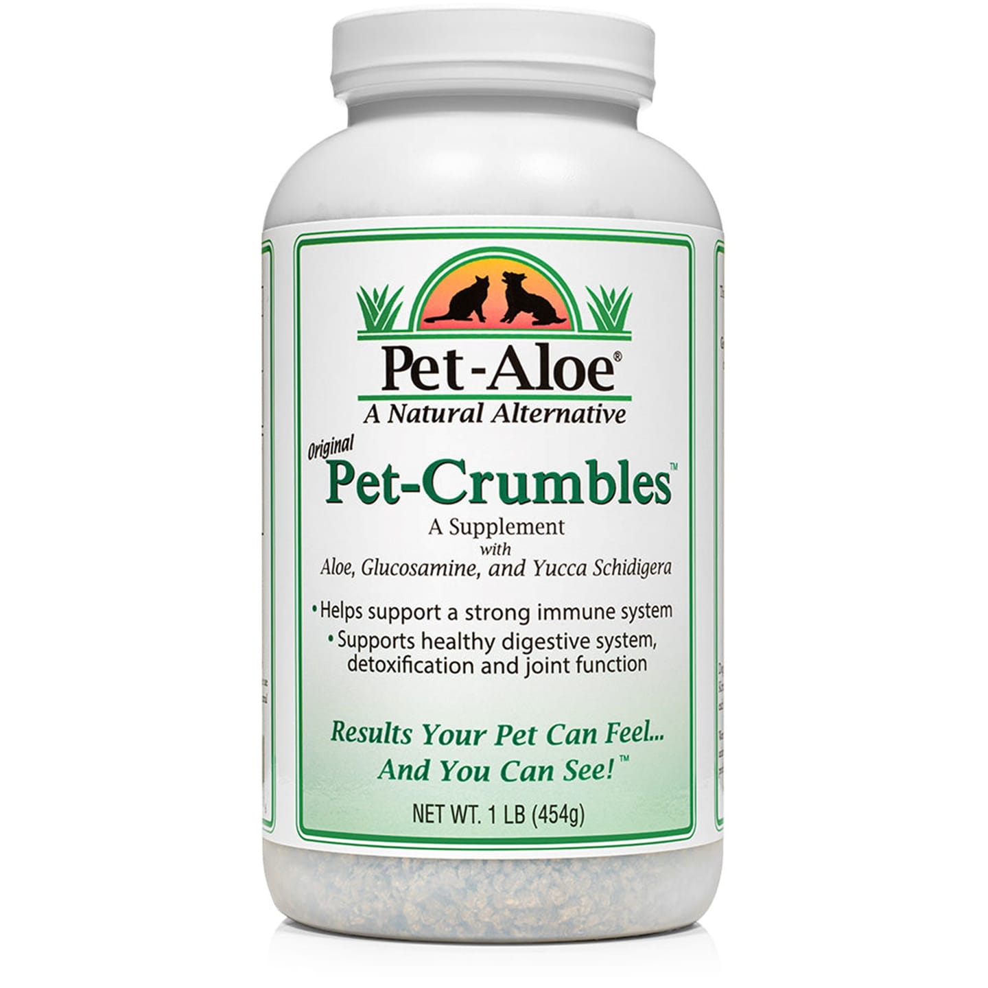 Customer photo review of Pet-Aloe Crumbles