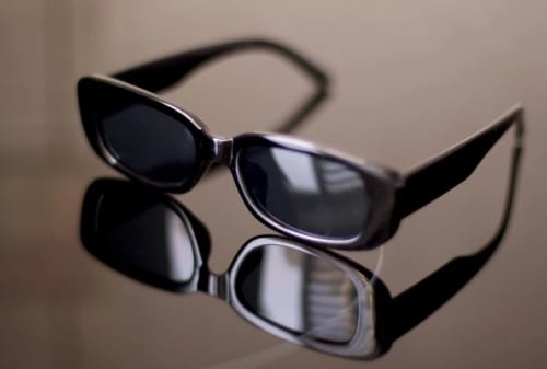 Customer photo review of Retro Small Frame Sunglasses