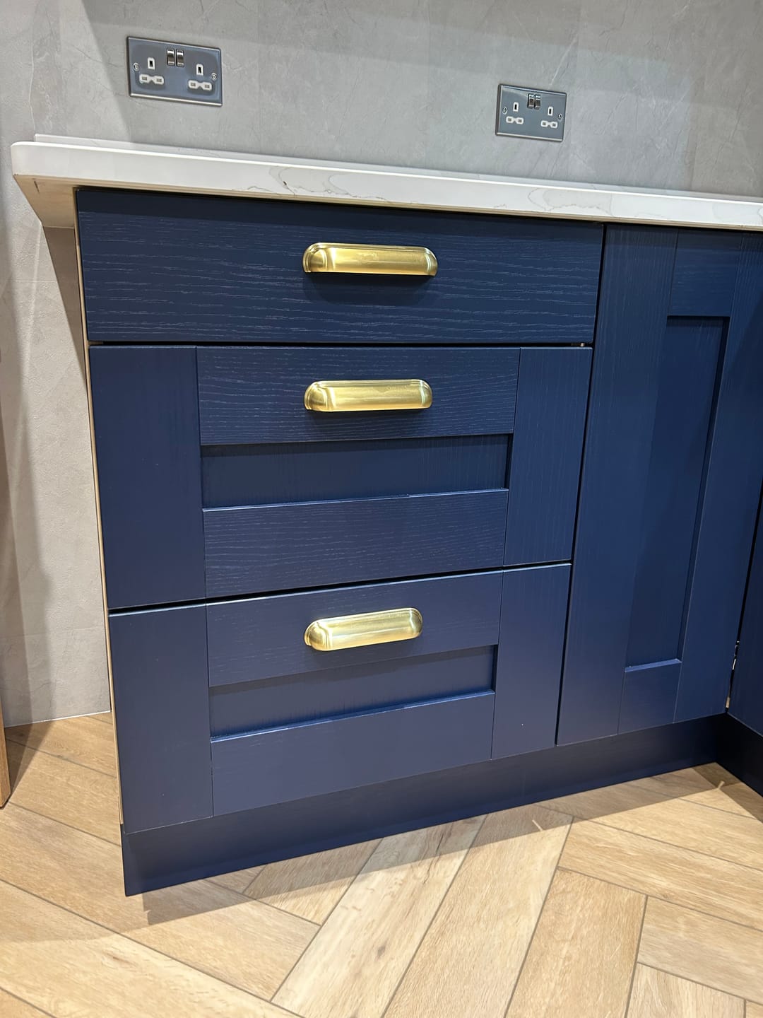 Customer photo review of Calgary Cupboard Handles