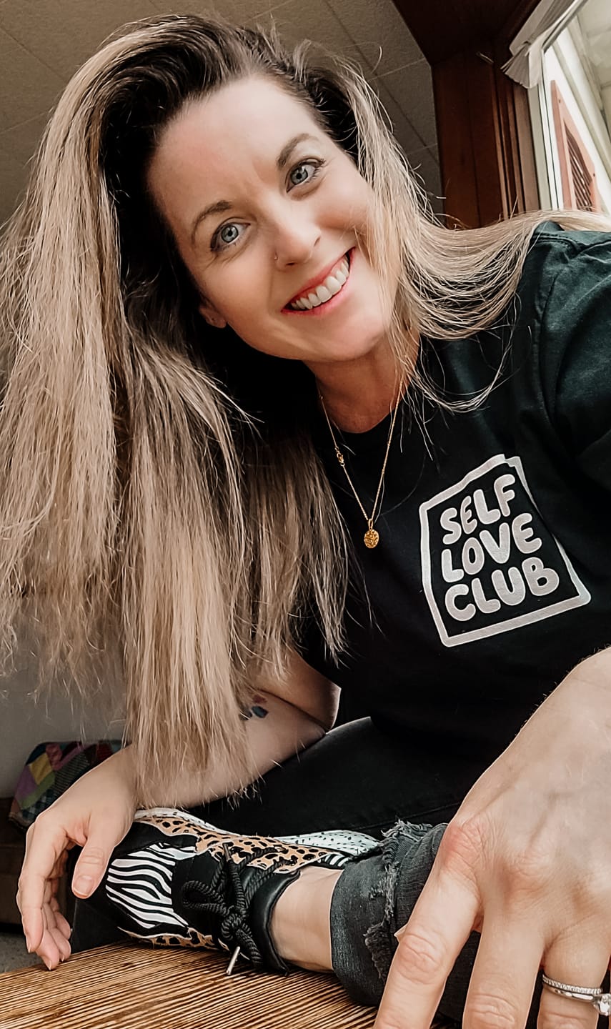 Customer photo review of Self Love Club T-Shirt