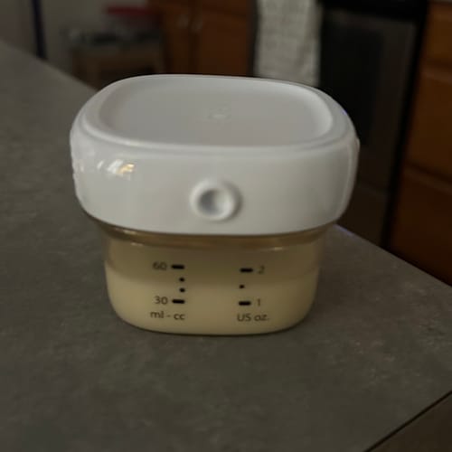 Customer photo review of Hegen PCTO™ 60ml/2oz Breast Milk Storage PPSU, 6-Pack