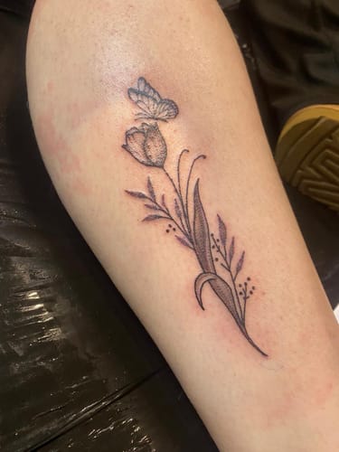 Customer photo review of TattooNumbx Numbing Cream