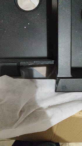 Customer photo review of Tarja Fregadero Doble Tina Cuarzo Negro 84.5x48.5x22cm