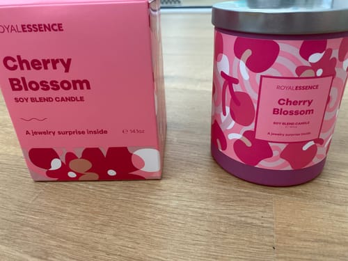 Customer photo review of Cherry Blossom (Candle)