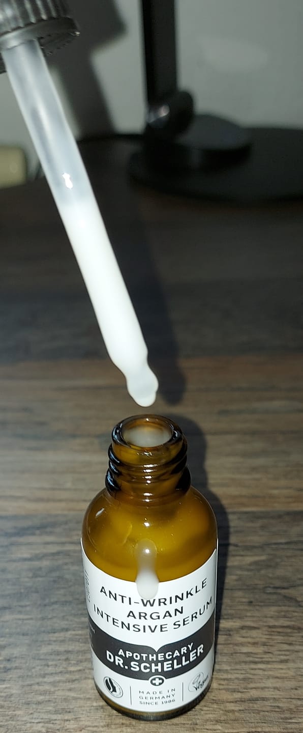 Customer photo review of ANTI-FALTEN ARGAN INTENSIV SERUM