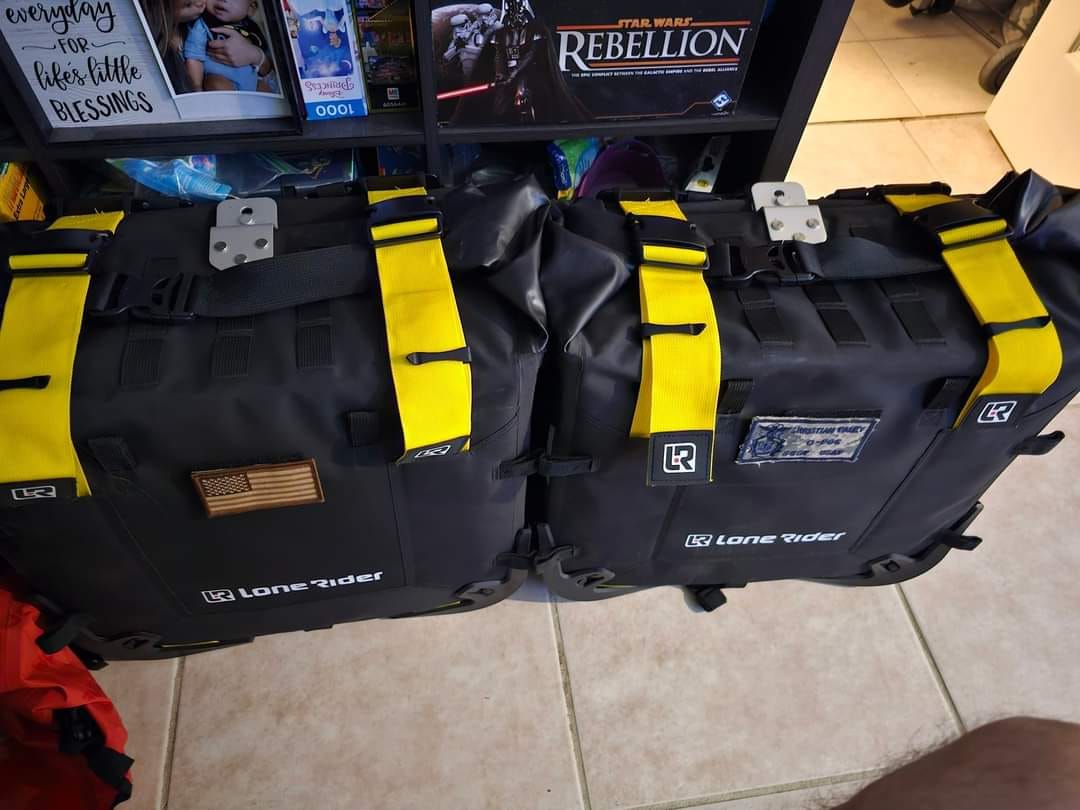 Customer photo review of Color Straps for MotoBags