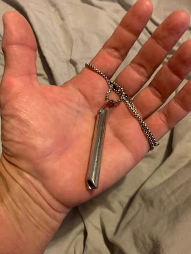 Customer photo review of Breathing Necklace (Buy 1, Get 1 Free)