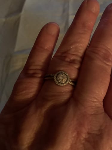 Customer photo review of Matching Mother&Daughter Bond Circle Rings