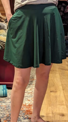 Customer photo review of sugar skort