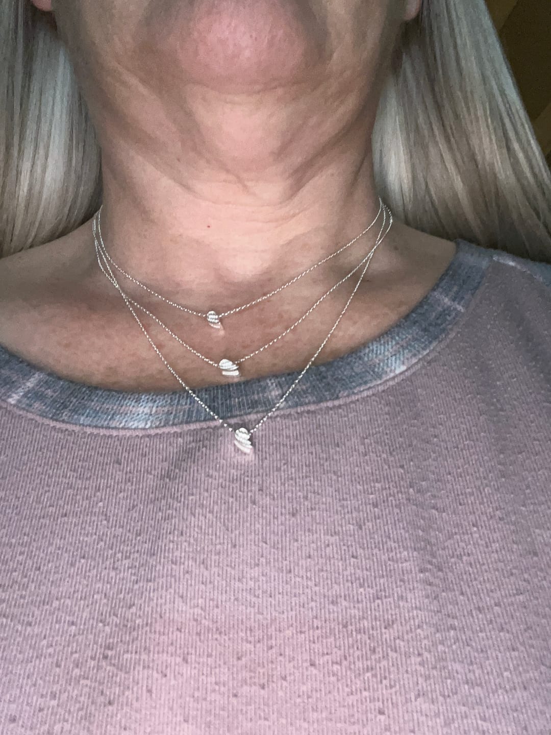 Customer photo review of always near memorial necklace