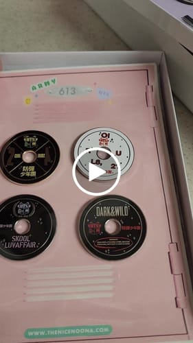 Customer video review of (PREORDER RESTOCK) BTS CD Enamel Magnets Part One