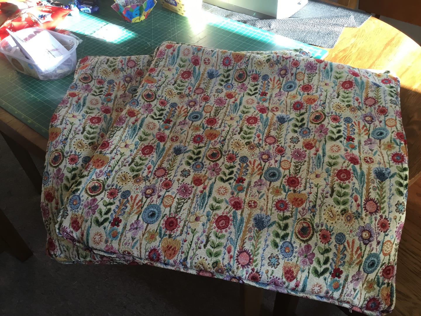 Customer photo review of Kew Gardens Tapestry Fabric