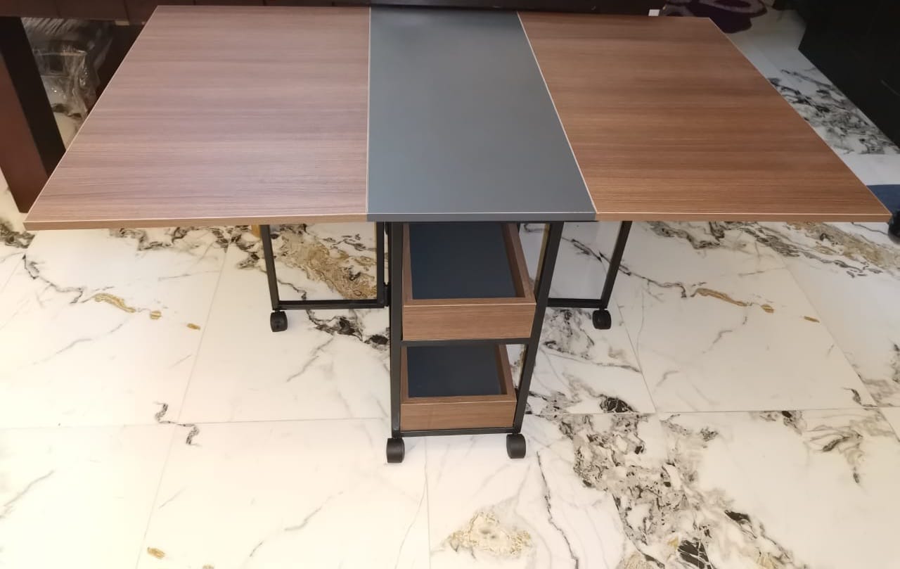 Customer photo review of ترابيزة سفرة مودرن ذات غالق للتحكم فى الحركة-stco10