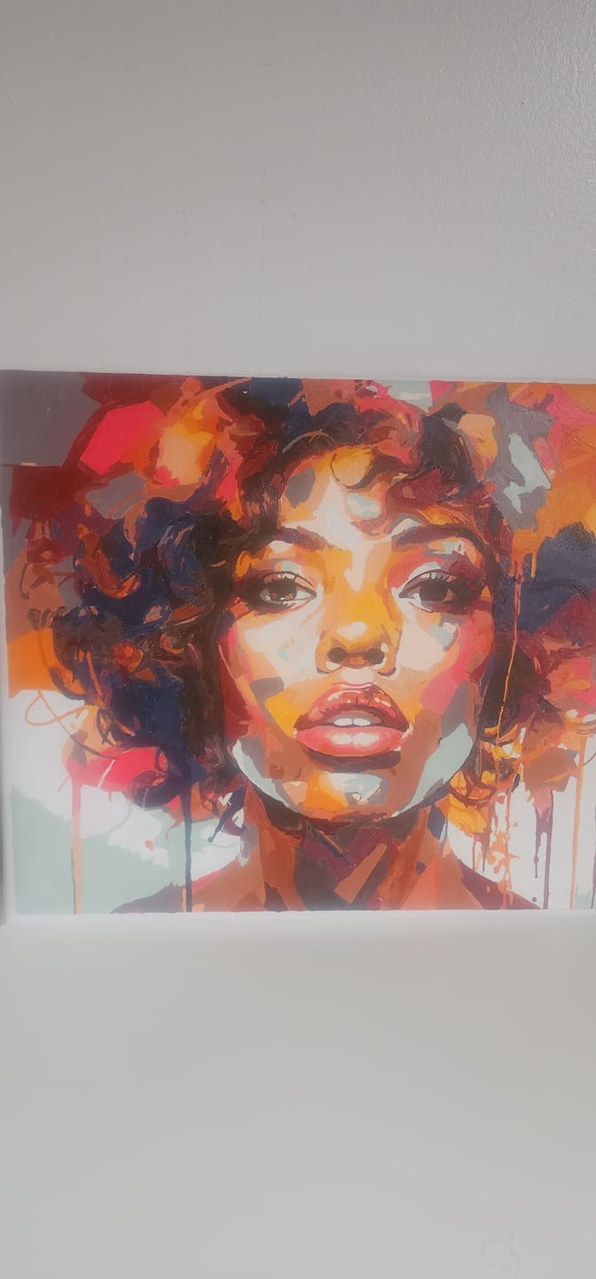 Customer photo review of Colorful Woman