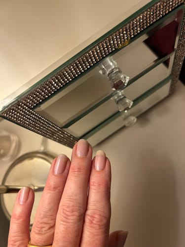 Customer photo review of Vinylux #132 Negligee 0.5oz