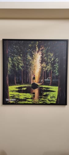 Customer photo review of Paveikslas “Turėti ir Atiduoti"