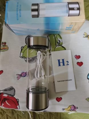 Customer photo review of HydroBoost™ Wasserionisator Trinkflasche