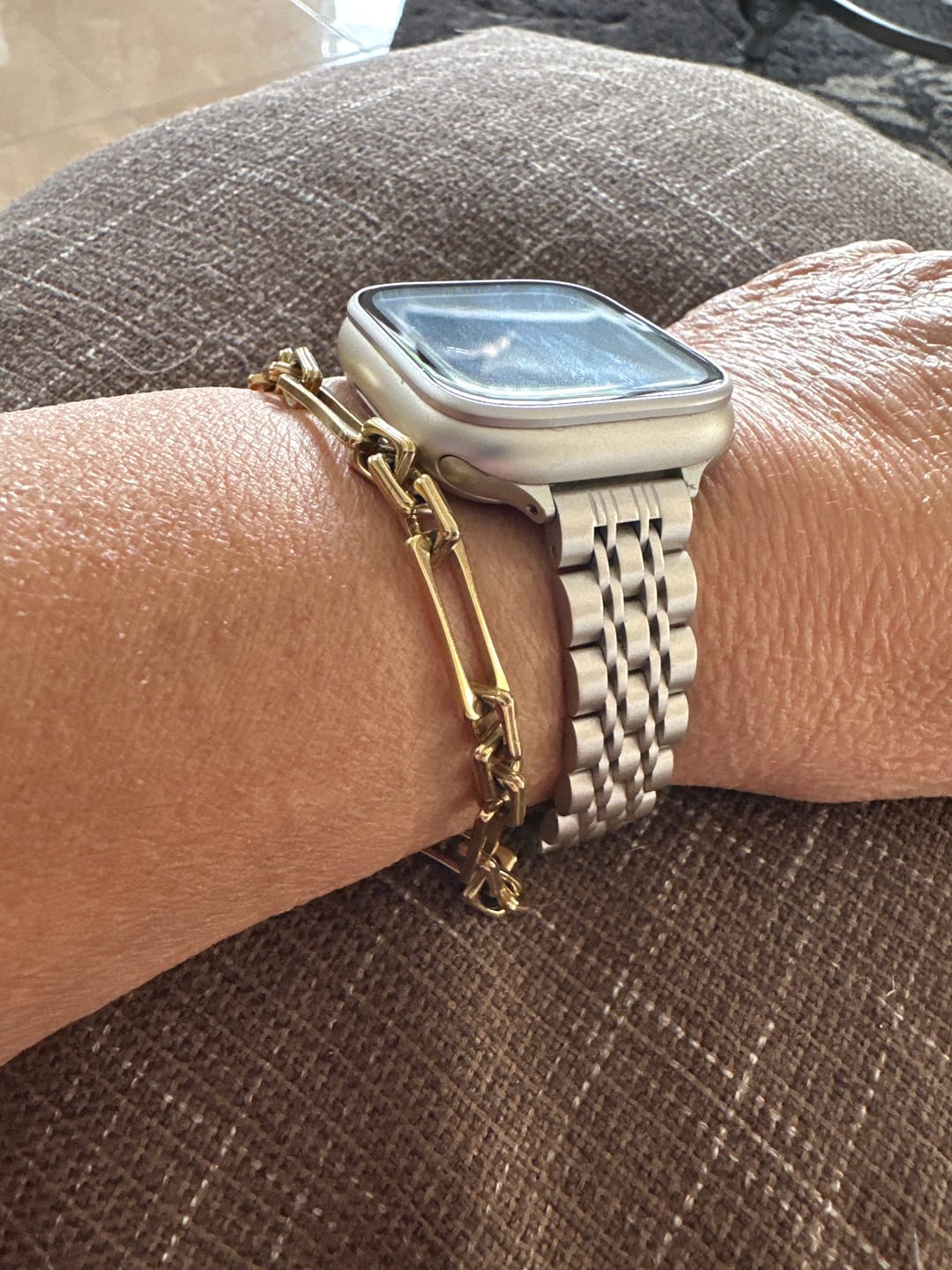 Customer photo review of The Lovers Chain Bracelet