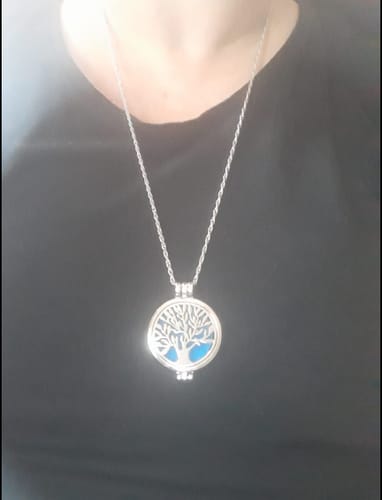 Customer photo review of Pendentif d'Aromathérapie minceur