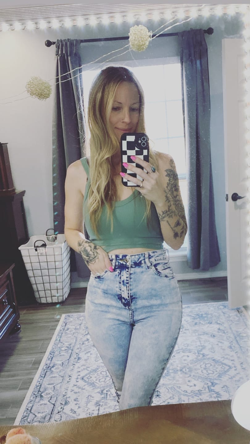 Customer photo review of Ethos High-Rise Skinny Jean  #FlatteringFit