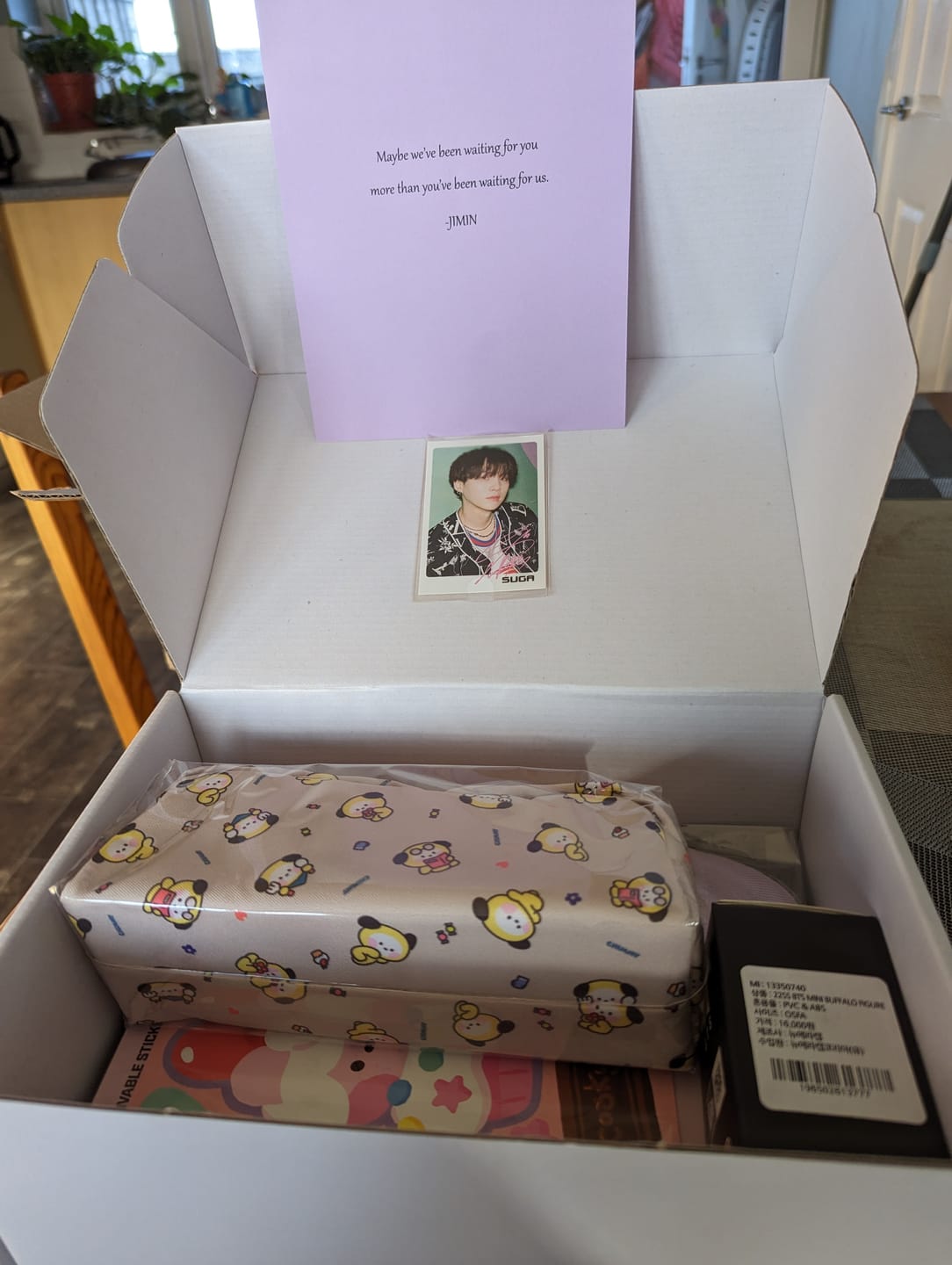 Customer photo review of BTS MYSTERY RANDOM BOX [RENEWAL VERSION]