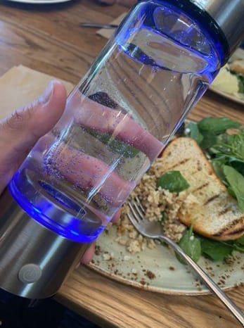 Customer photo review of HydroBoost™ Wasserionisator Trinkflasche