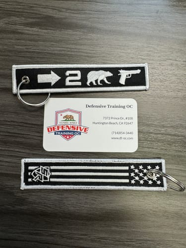 Customer photo review of Right to Bear Arms Jet Tag Keychain