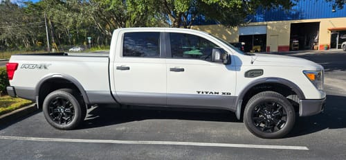 Customer photo review of Nissan Titan XD 2016 - 2024 | HD Kit