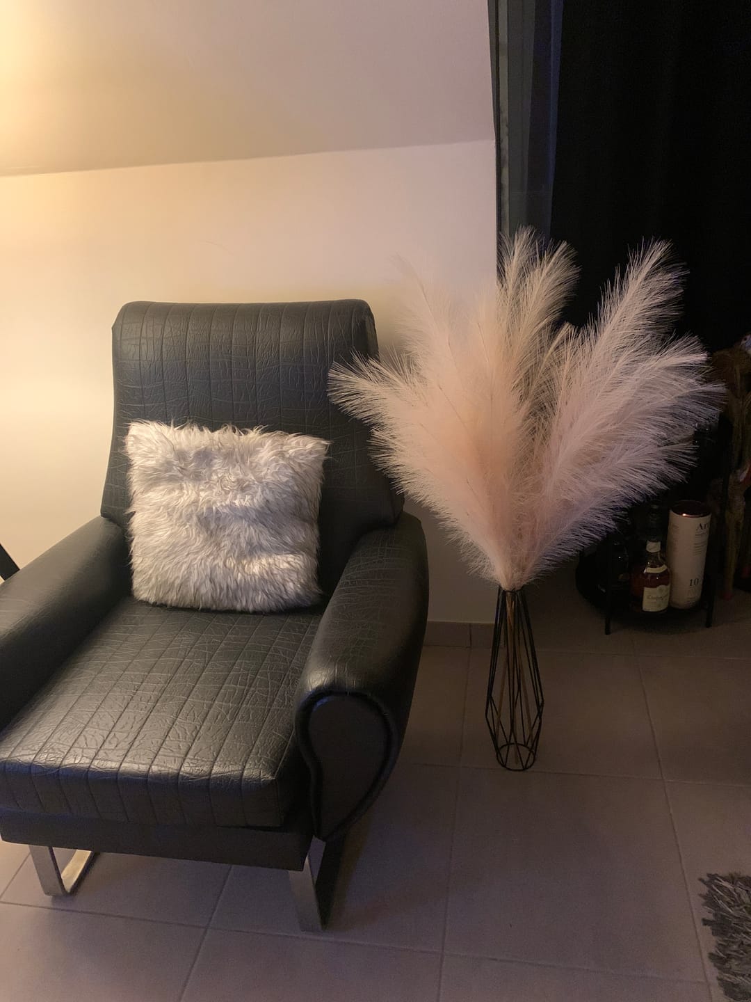 Customer photo review of Pampas 110cm (3 stengels)- Crème