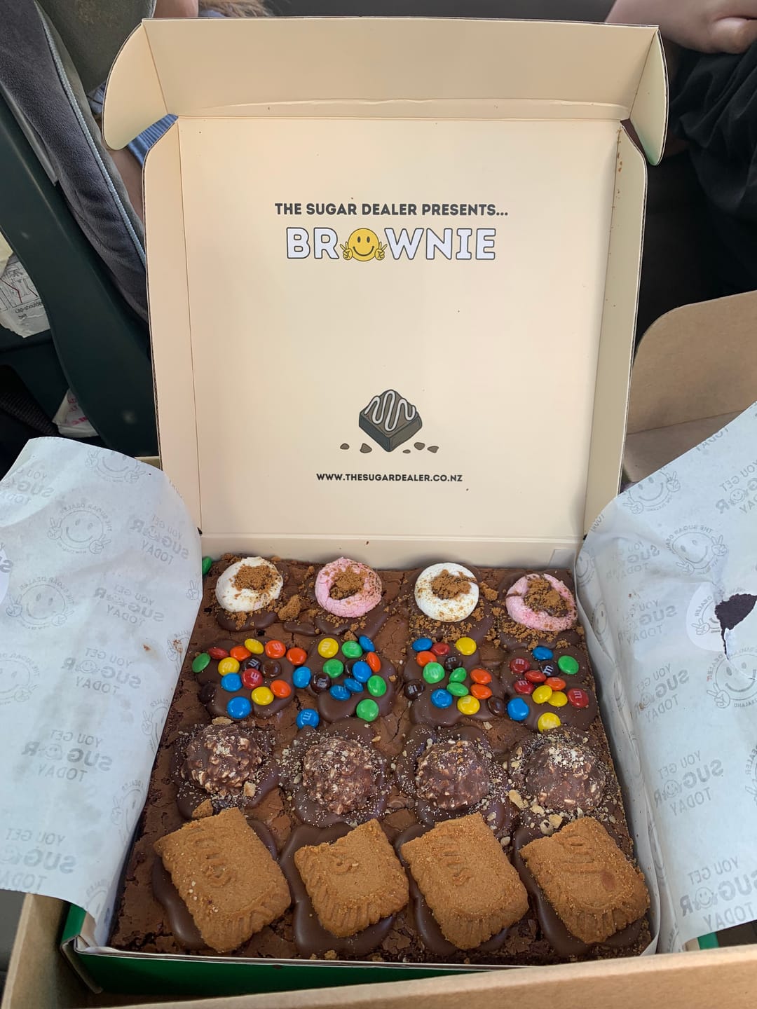 Customer photo review of Favourites brownie