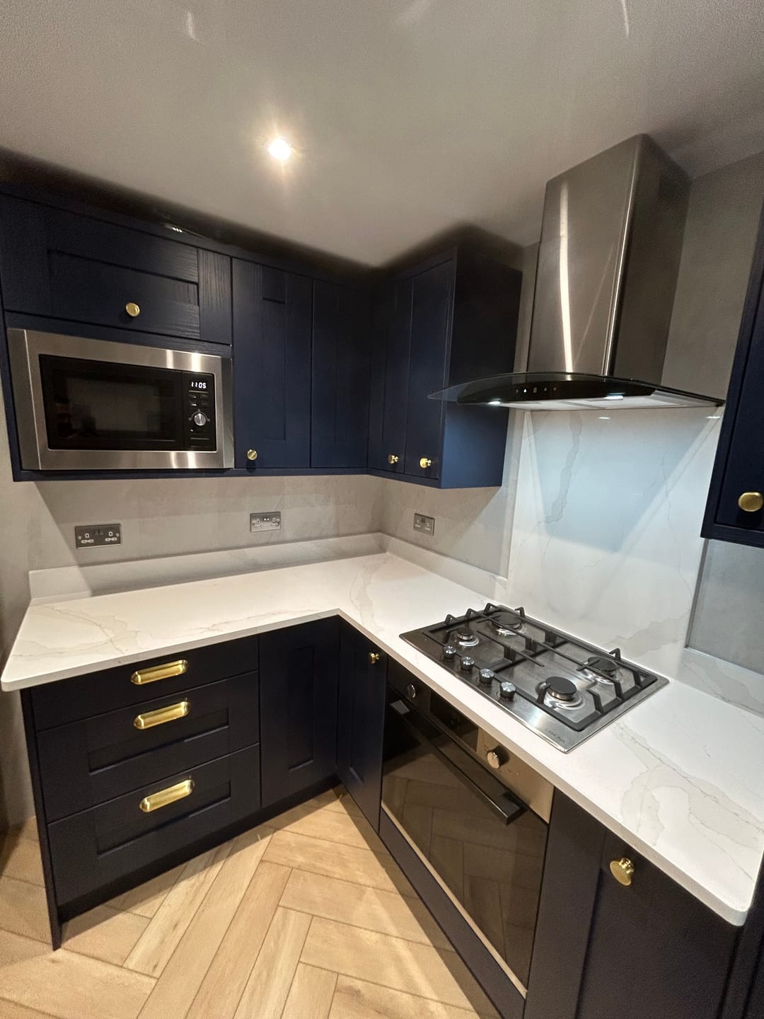 Customer photo review of Calgary Cupboard Handles