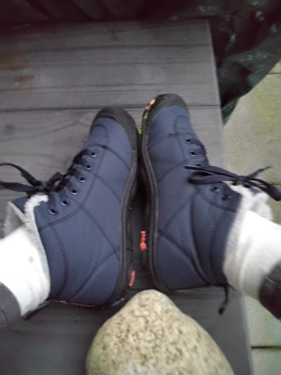 Customer photo review of Winter Pro Kids - wasserfeste Kinder-Barfußschuhe