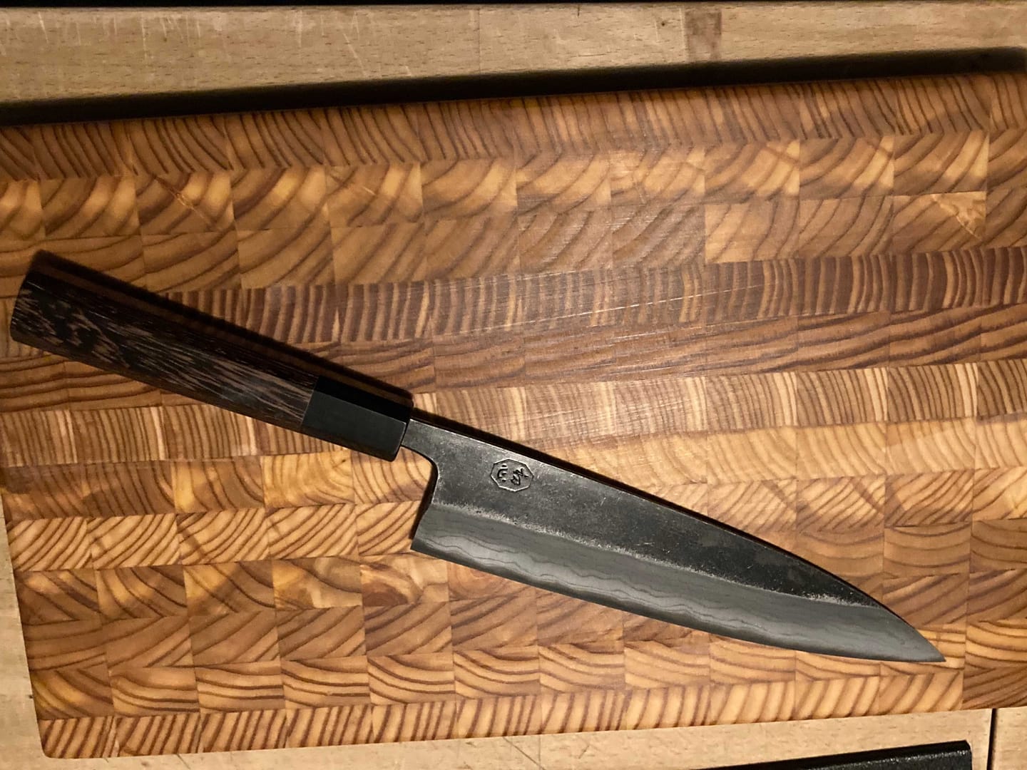 Customer photo review of Hatsukokoro Kurouchi Gyuto 210mm