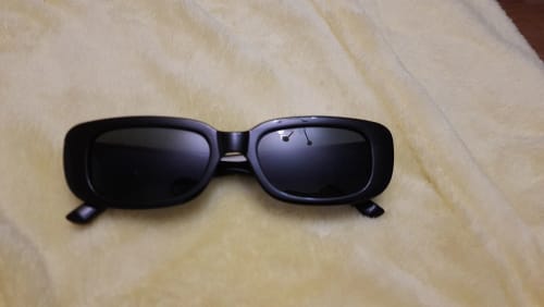 Customer photo review of Retro Small Frame Sunglasses