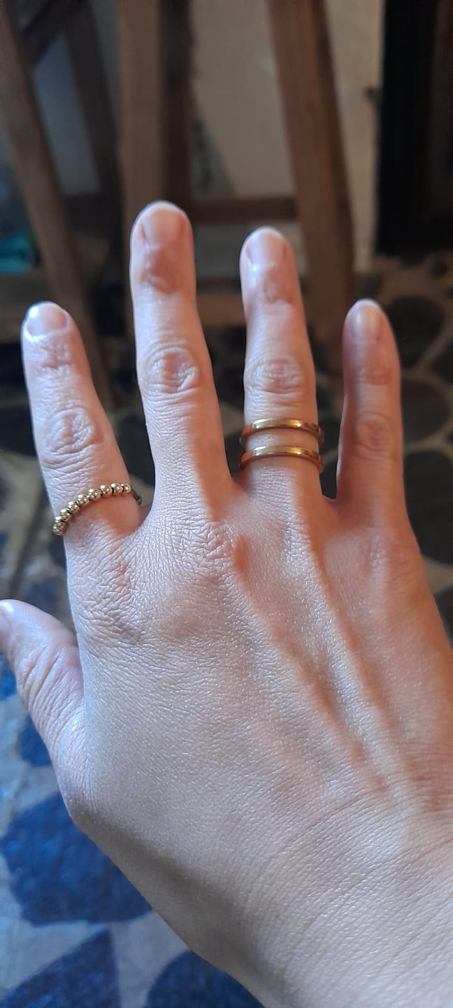 Customer photo review of Anillo Tiara
