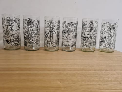 Customer photo review of Piratas - Juego de 6 Vasos