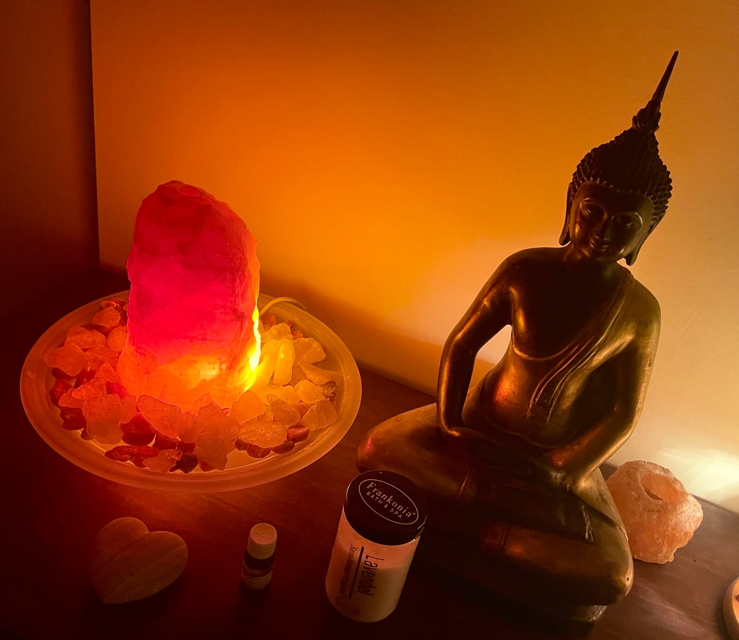 Customer photo review of Premium Sauna Meersalz Peeling Lavendel