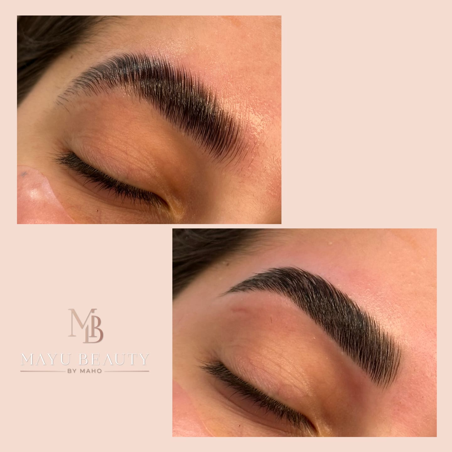 Customer photo review of Deluxe Lash & Brow Balm
