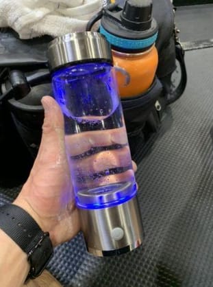 Customer photo review of HydroBoost™ Wasserionisator Trinkflasche