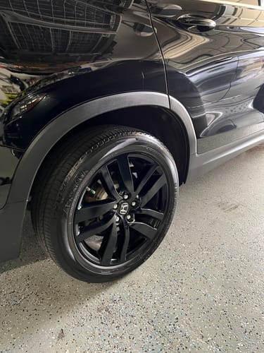 Customer photo review of High Gloss Tire Shine