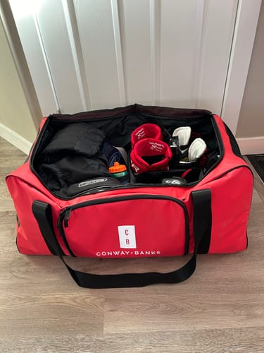 Customer photo review of Conway+Banks Hockey Bag
