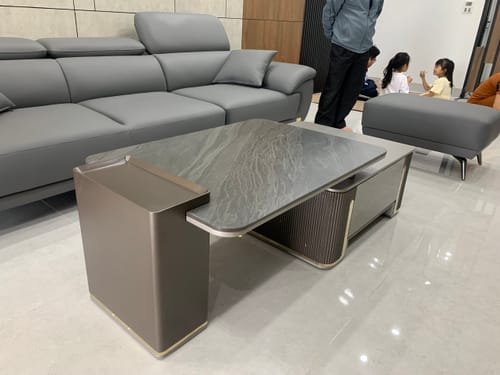 Customer photo review of DONOVAN - Bàn trà và kệ tivi đồng bộ