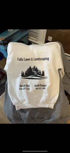 Customer photo review of Custom DTF Gang Sheet 22 x 120