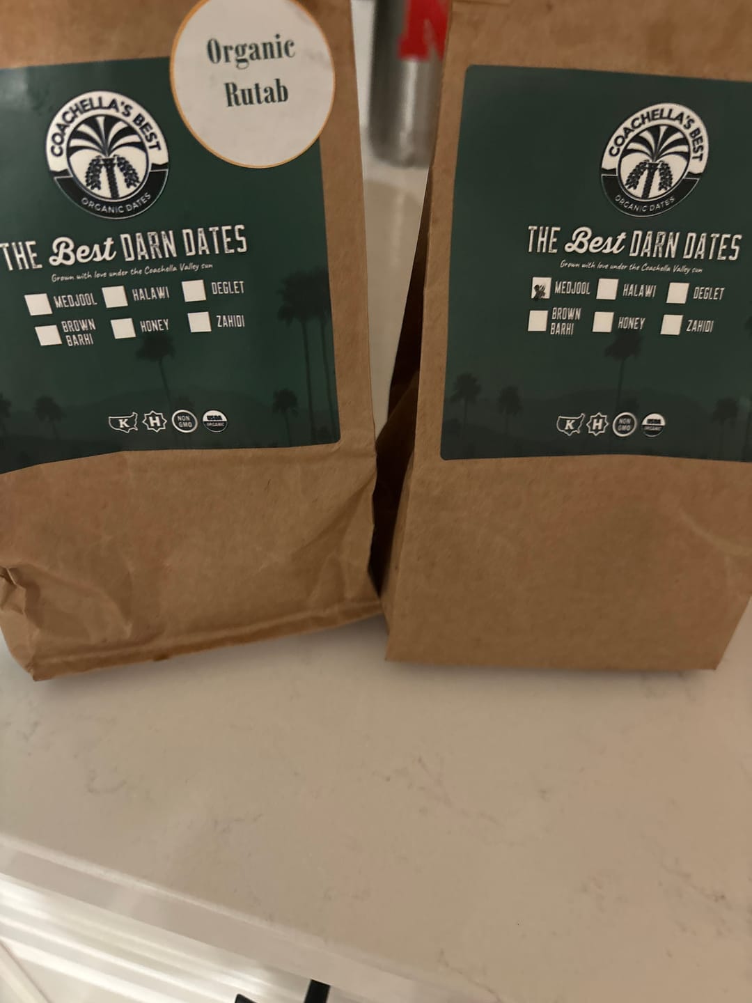 Customer photo review of Mix & Match Date Varieties (2-Pack)