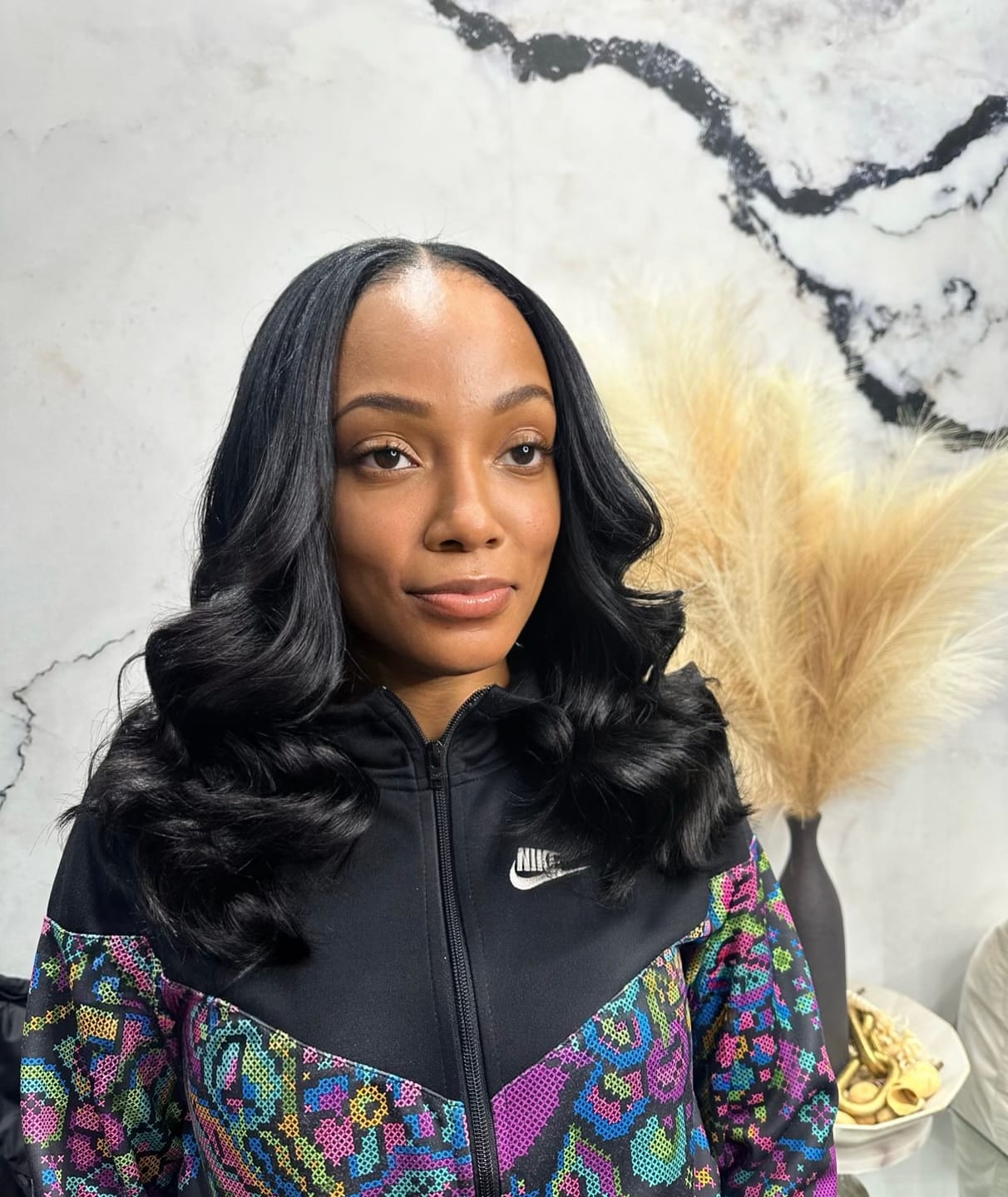 Customer photo review of Malaysian Relaxed Straight