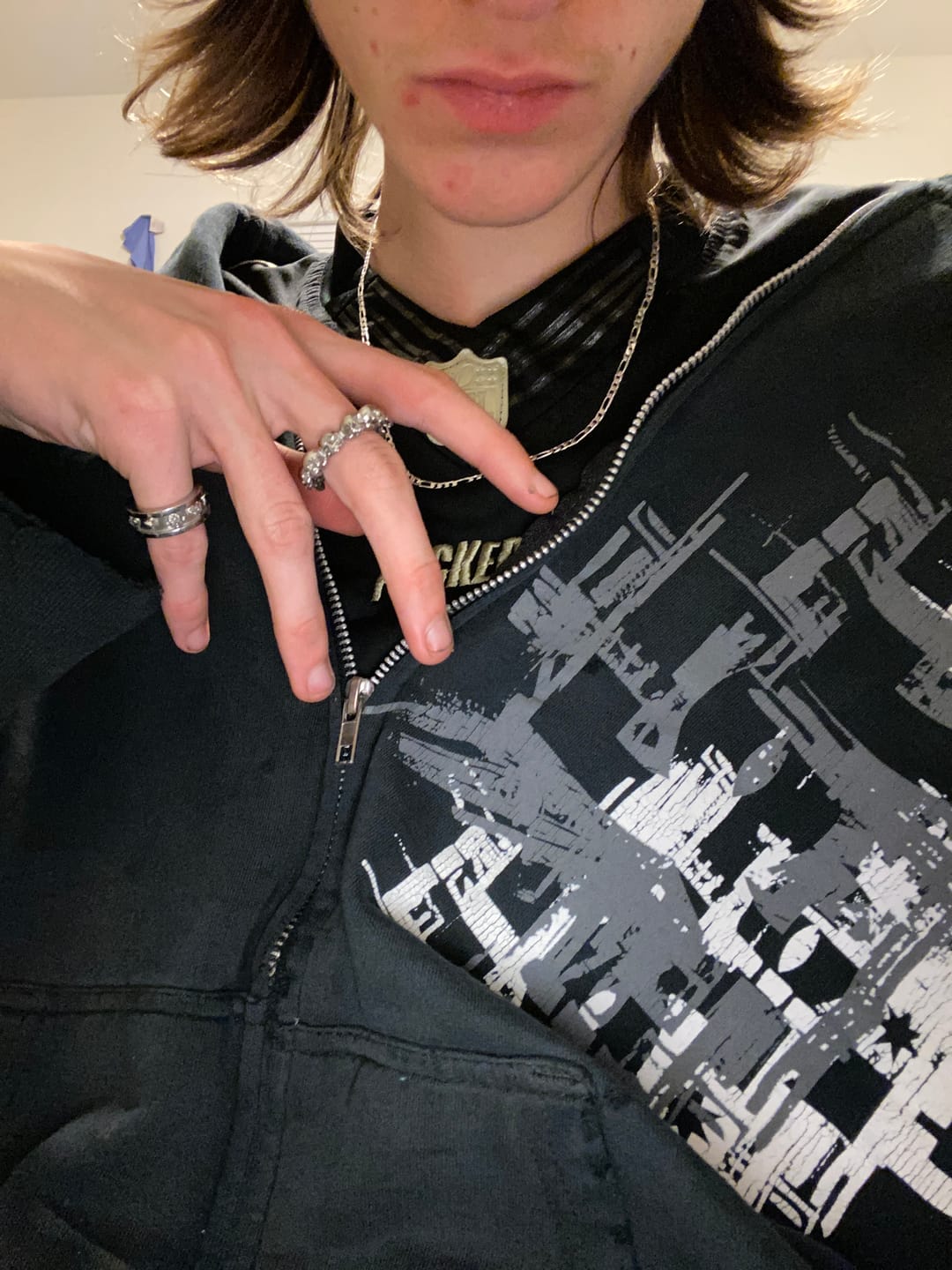 Customer photo review of 10 STAGES OF ADDICTION RING
